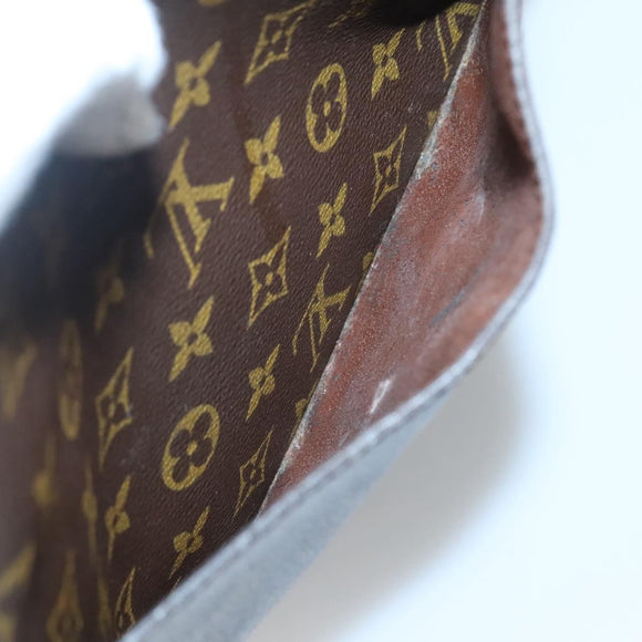 LOUIS VUITTON Monogram Saint Cloud GM Shoulder Bag Vintage M51242 Auth bs27806