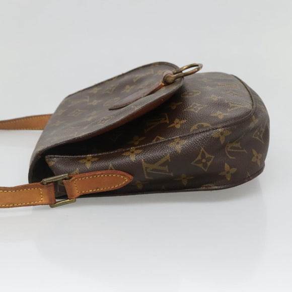 LOUIS VUITTON Monogram Saint Cloud GM Shoulder Bag Vintage M51242 Auth bs27806