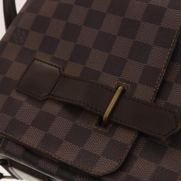 LOUIS VUITTON Damier Ebene Broadway Shoulder Bag N42270 LV Auth bs27810