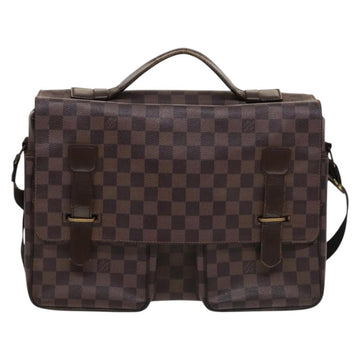 LOUIS VUITTON Damier Ebene Broadway Shoulder Bag N42270 LV Auth bs27810 - 0
