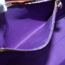 LOUIS VUITTON Monogram Vernis Reade MM Hand Bag Viole M91087 LV Auth bs27811-19