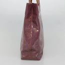 LOUIS VUITTON Monogram Vernis Reade MM Hand Bag Viole M91087 LV Auth bs27811-4