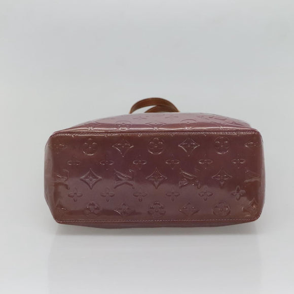LOUIS VUITTON Monogram Vernis Reade MM Hand Bag Viole M91087 LV Auth bs27811