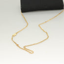 Christian Dior Trotter Canvas Chain Shoulder Bag Black Gold Auth bs27815-7