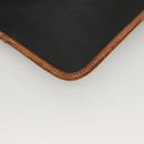 Christian Dior Chain Shoulder Bag Leather Black Gold Auth bs27816-14