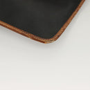 Christian Dior Chain Shoulder Bag Leather Black Gold Auth bs27816-9