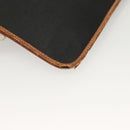 Christian Dior Chain Shoulder Bag Leather Black Gold Auth bs27816-15