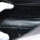 Christian Dior Shoulder Bag Leather Black Gold Auth bs27817-19