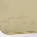 Salvatore Ferragamo Gancini Shoulder Bag Suede Beige Gold Auth bs27824-9