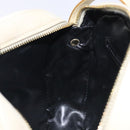 Salvatore Ferragamo Gancini Shoulder Bag Suede Beige Gold Auth bs27824-19