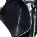 Salvatore Ferragamo Gancini Shoulder Bag Suede Beige Gold Auth bs27824-20