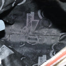 Salvatore Ferragamo Shoulder Bag Canvas Leather Beige Gold Auth bs27826-10