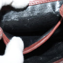 Salvatore Ferragamo Shoulder Bag Leather Bordeaux Gold Auth bs27827-11