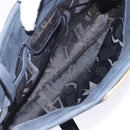 Salvatore Ferragamo Vala Shoulder Bag Suede Navy Gold Auth bs27829-10