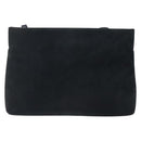 Salvatore Ferragamo Vala Shoulder Bag Suede Navy Gold Auth bs27829-2