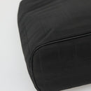 Salvatore Ferragamo Tote Bag Nylon Black Silver Auth bs27830-14