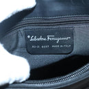 Salvatore Ferragamo Tote Bag Nylon Black Silver Auth bs27830-12