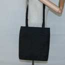 Salvatore Ferragamo Tote Bag Nylon Black Silver Auth bs27830-22