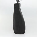 Salvatore Ferragamo Tote Bag Nylon Black Silver Auth bs27830-4