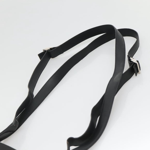 Salvatore Ferragamo Tote Bag Nylon Black Silver Auth bs27830