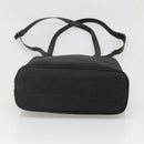 Salvatore Ferragamo Tote Bag Nylon Black Silver Auth bs27830-5