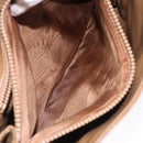 CELINE Macadam Canvas Hand Bag PVC Beige Gold Auth bs27832-22