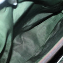 PRADA Tote Bag Nylon Khaki Silver Auth bs27836-25