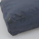 PRADA Hand Bag Nylon Gray Silver Auth bs27845-13