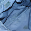 PRADA Hand Bag Nylon Gray Silver Auth bs27845-17