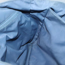 PRADA Hand Bag Nylon Gray Silver Auth bs27845-18