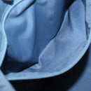 PRADA Hand Bag Nylon Gray Silver Auth bs27845-20