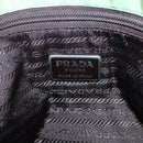 PRADA Tote Bag Nylon Beige Silver Auth bs27846-18