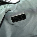 PRADA Backpack Nylon Khaki Silver Auth bs27852-22