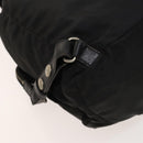 PRADA Backpack Nylon Black Silver Auth bs27860-19