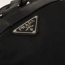 PRADA Backpack Nylon Black Silver Auth bs27860-20