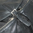 PRADA Backpack Nylon Black Silver Auth bs27860-21