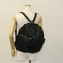 PRADA Backpack Nylon Black Silver Auth bs27860-27