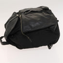 PRADA Backpack Nylon Black Silver Auth bs27860-4