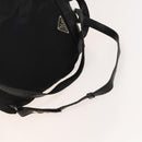 PRADA Backpack Nylon Black Silver Auth bs27860-8