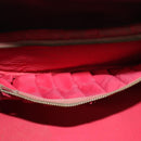 HERMES Cosmos Hand Bag Leather 2way Black Gold Auth bs27866-21