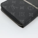 LOUIS VUITTON Monogram Eclipse Fragment Zippy Organizer M64645 LV Auth bs27872-16