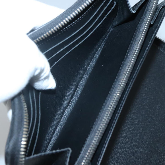 LOUIS VUITTON Monogram Eclipse Fragment Zippy Organizer M64645 LV Auth bs27872