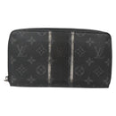 LOUIS VUITTON Monogram Eclipse Fragment Zippy Organizer M64645 LV Auth bs27872-13