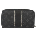 LOUIS VUITTON Monogram Eclipse Fragment Zippy Organizer M64645 LV Auth bs27872-2