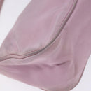 PRADA Accessory Pouch Nylon Pink Silver Auth bs27882-9