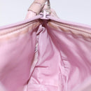 PRADA Accessory Pouch Nylon Pink Silver Auth bs27882-19