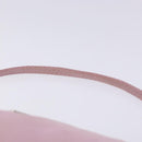 PRADA Accessory Pouch Nylon Pink Silver Auth bs27882-8