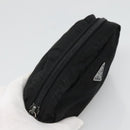 PRADA Pouch Nylon 2Set Beige Black Auth bs27888-11