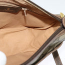 GUCCI GG Supreme Web Sherry Line Bag PVC Beige Gold 89 02 032 Auth bs27889-19