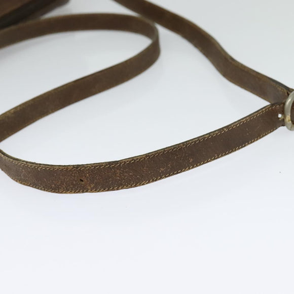 GUCCI GG Supreme Web Sherry Line Bag PVC Beige Gold 56 02 004 Auth bs27890